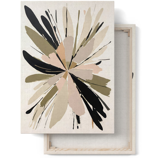 Scandinavian Simplicity Abstract Canvas Art