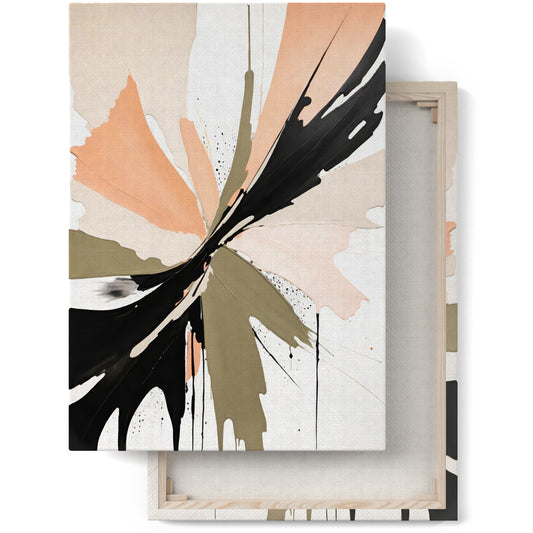 Trendy Abstract Canvas Print Unique Home Decor