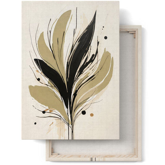 Modern Botanical Canvas Art Wall Decor