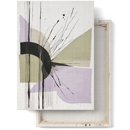 Contemporary Hygge Abstract Canvas Art