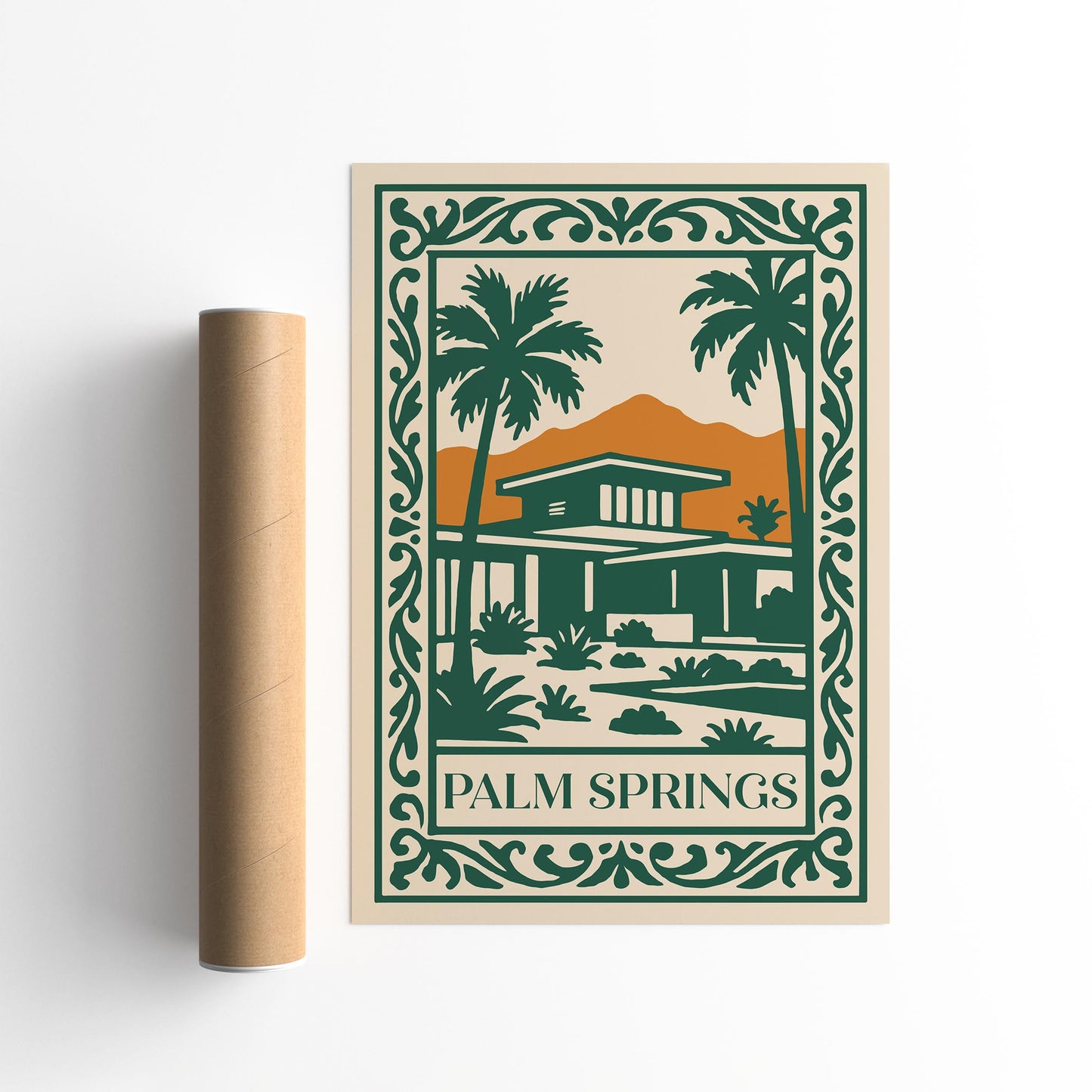 Palm Springs Kaufmann Desert House Poster