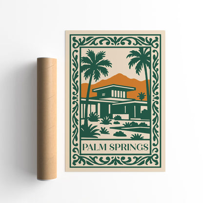 Palm Springs Kaufmann Desert House Poster