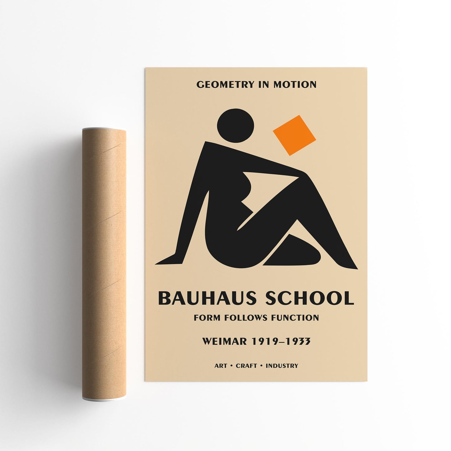 Bauhaus School Exhibition Poster Print