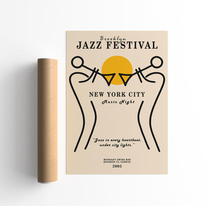 Brooklyn Jazz Festival Poster 2026