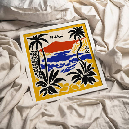 Molokai Hawaii Poster – Island Wall Art Print