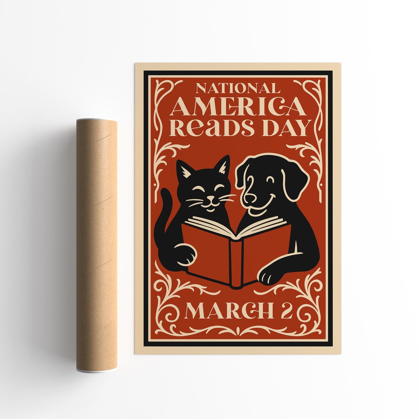 National America Reads Day Poster