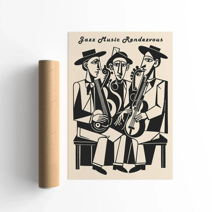 Jazz Music Randezvous Poster