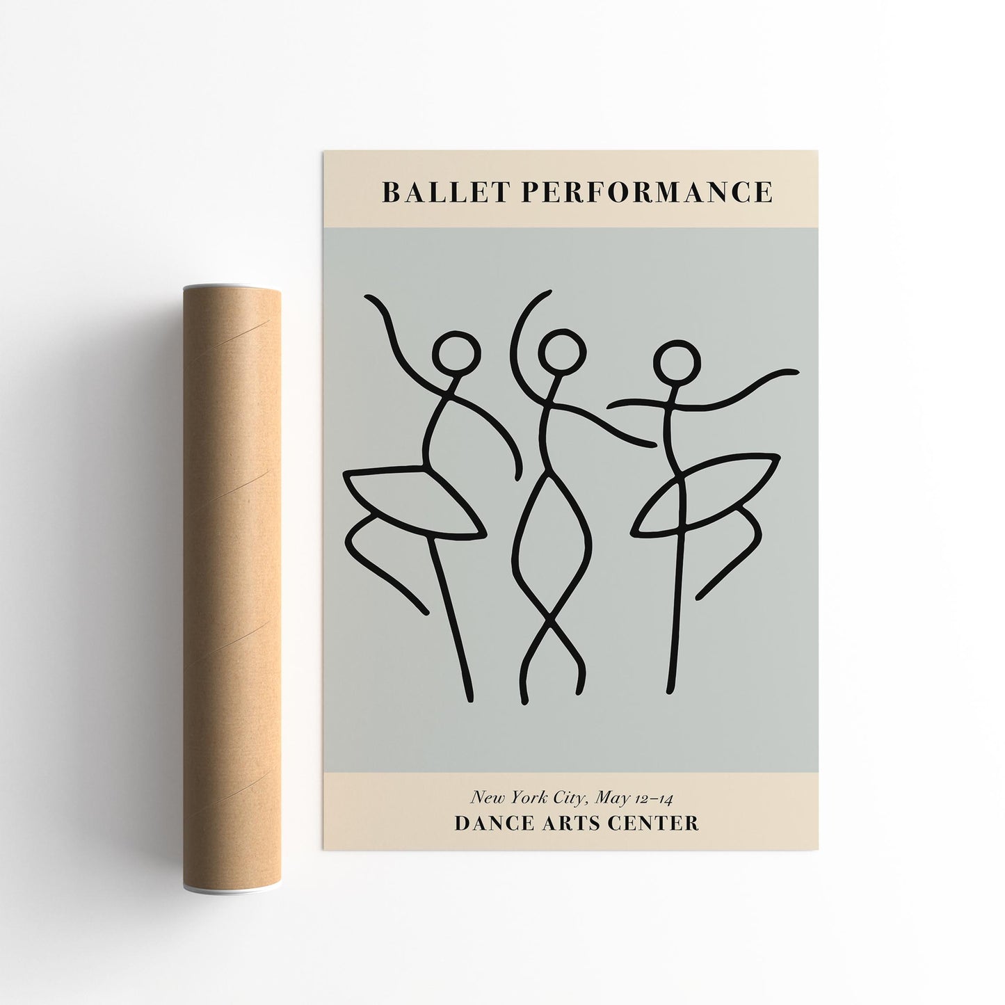 Ballet Performance NYC Poster
