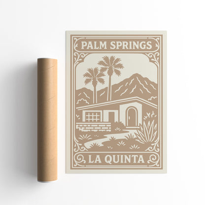Palm Springs La Quinta Poster