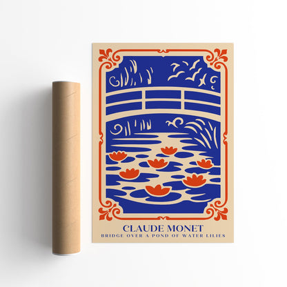 Water Lilies Monet Print - Impressionist Art