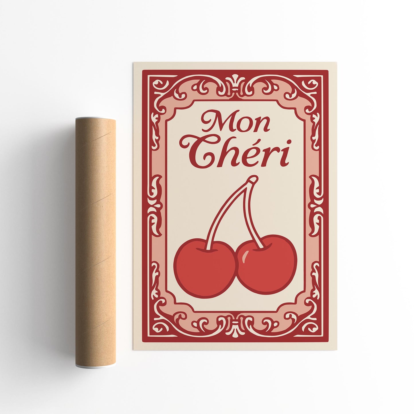 Mon Cheri French Poster
