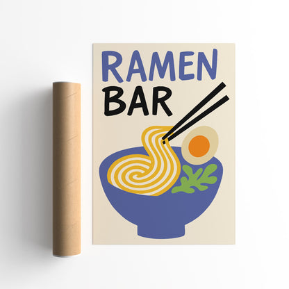 Ramen Bar Japanese Food Art Print