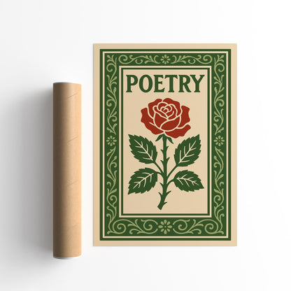 Poetry Literary Art Print