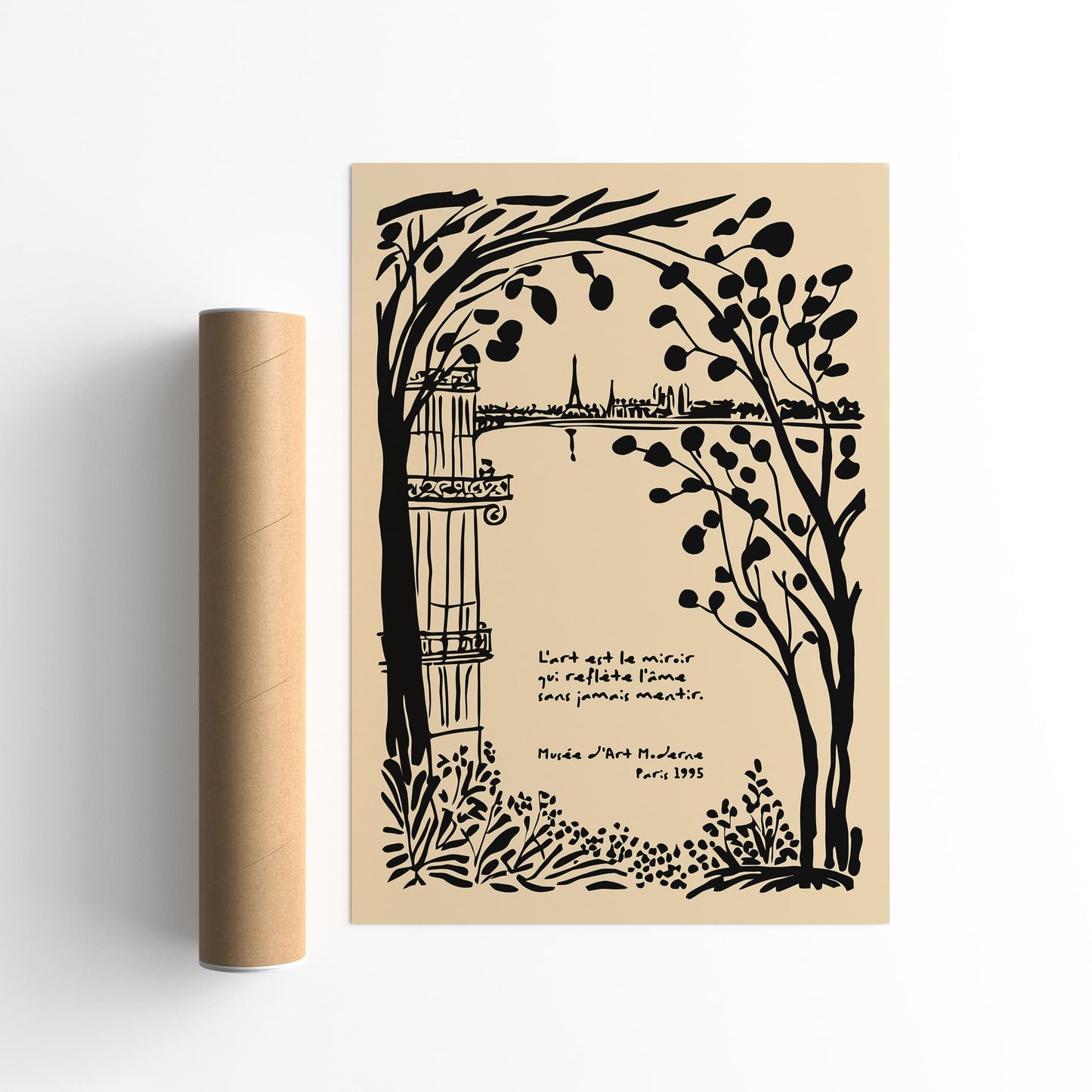 Paris Museum Art Print