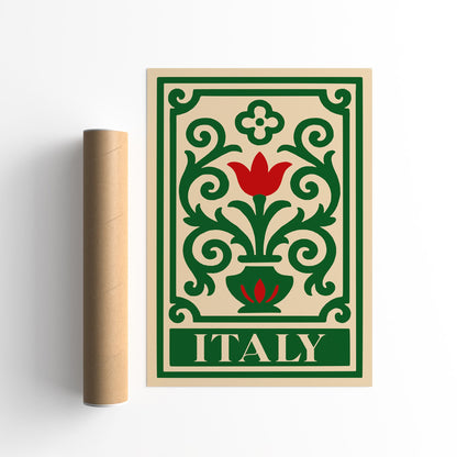 Italy Travel Poster - Italian Home Decor