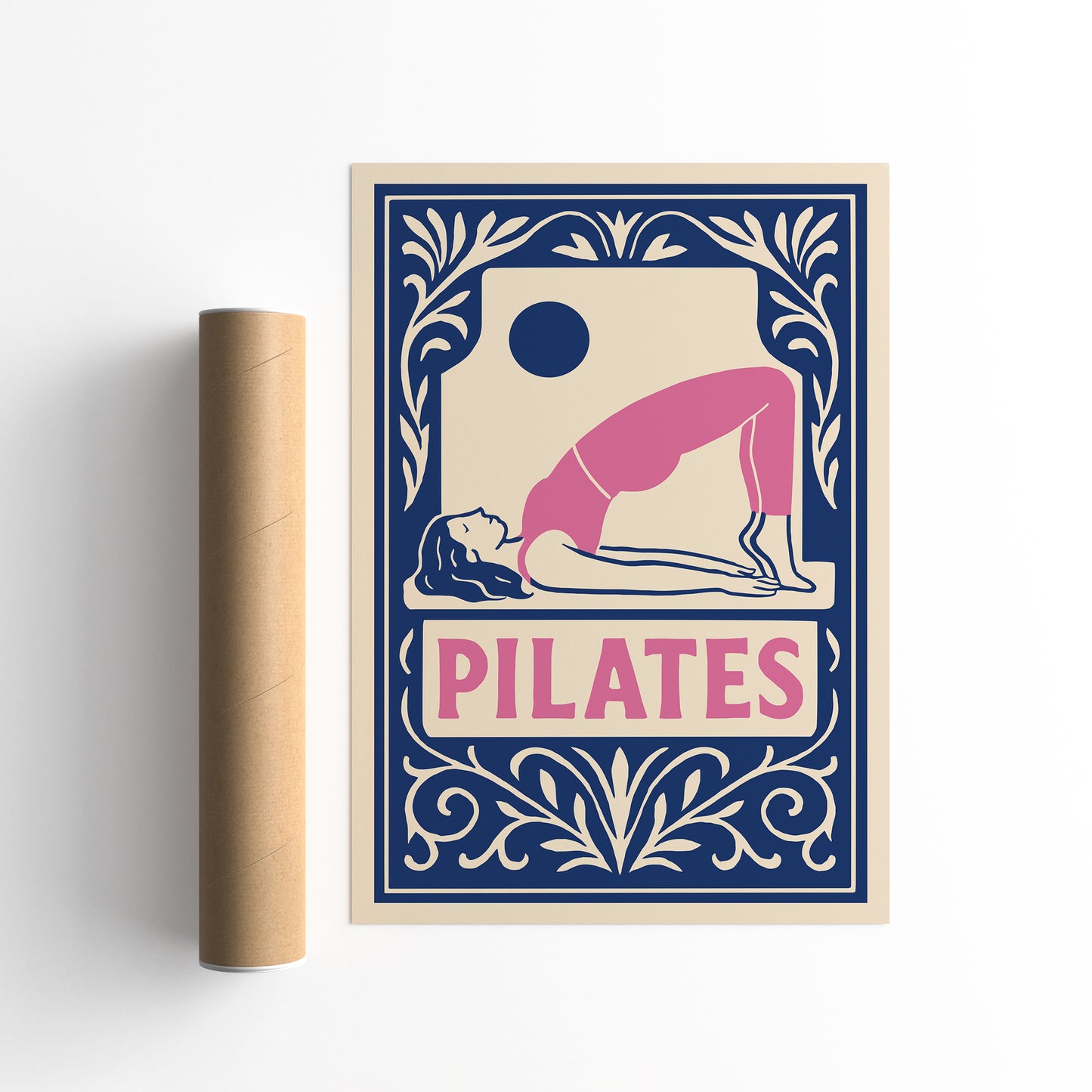 Pilates Wall Art Print 2026