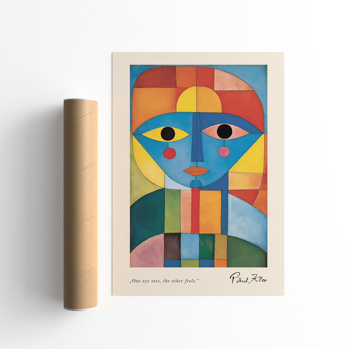 Paul Klee Senecio II Poster