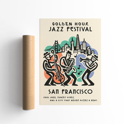 Jazz Festival San Francisco Poster 2026