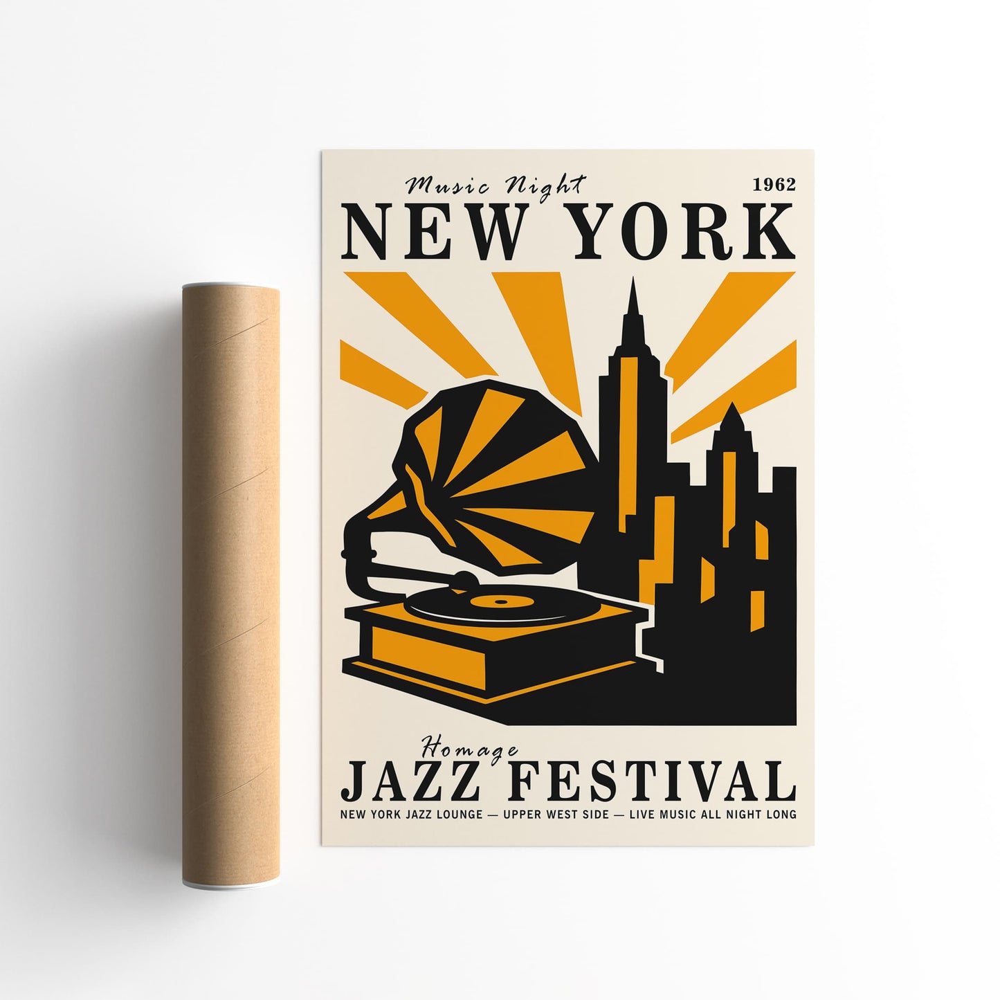 NYC Jazz Music Festival Poster