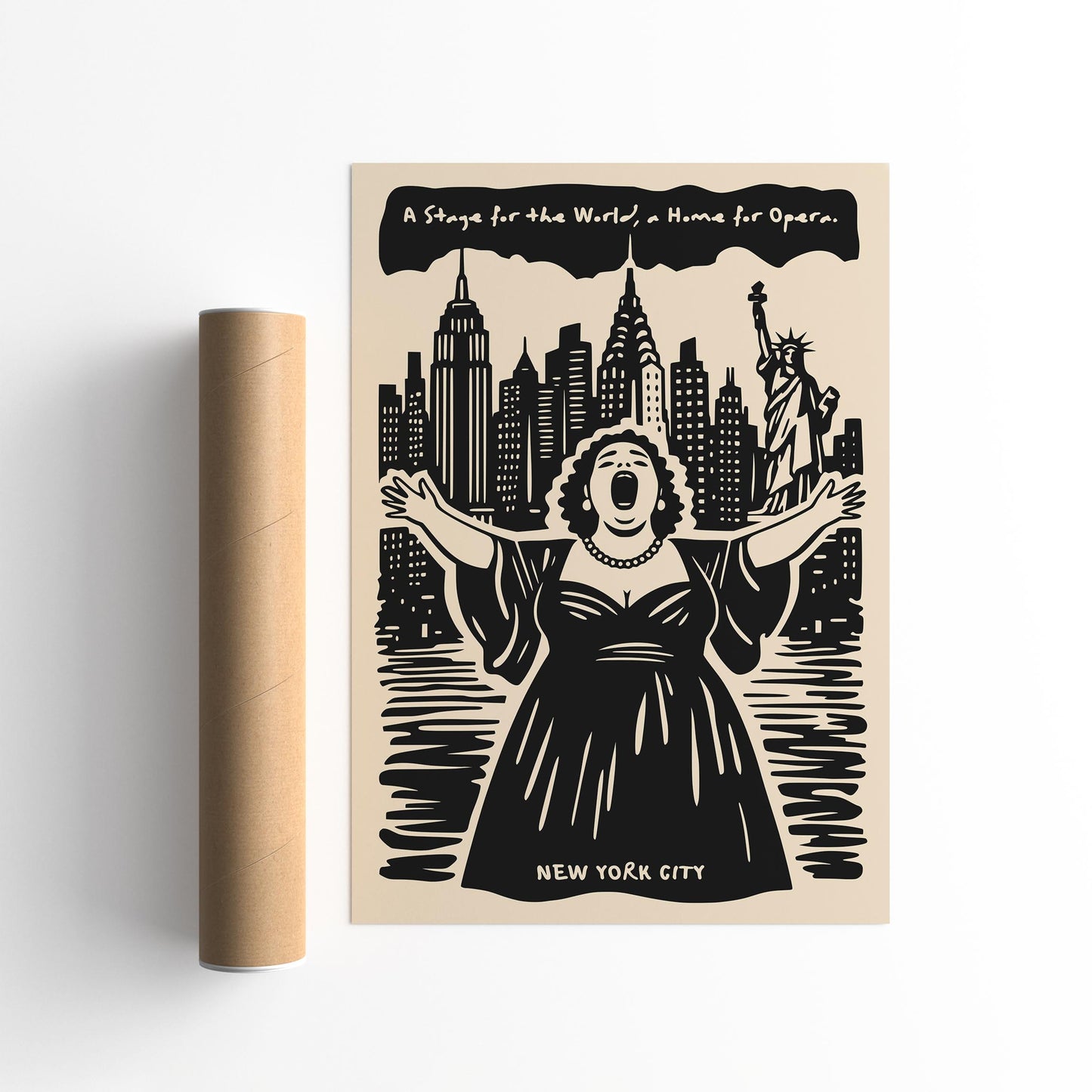 New York City Opera Poster