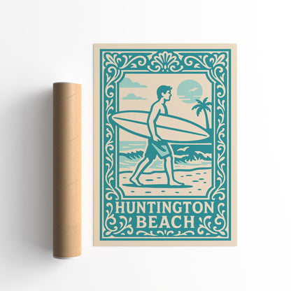 Huntington Beach Poster