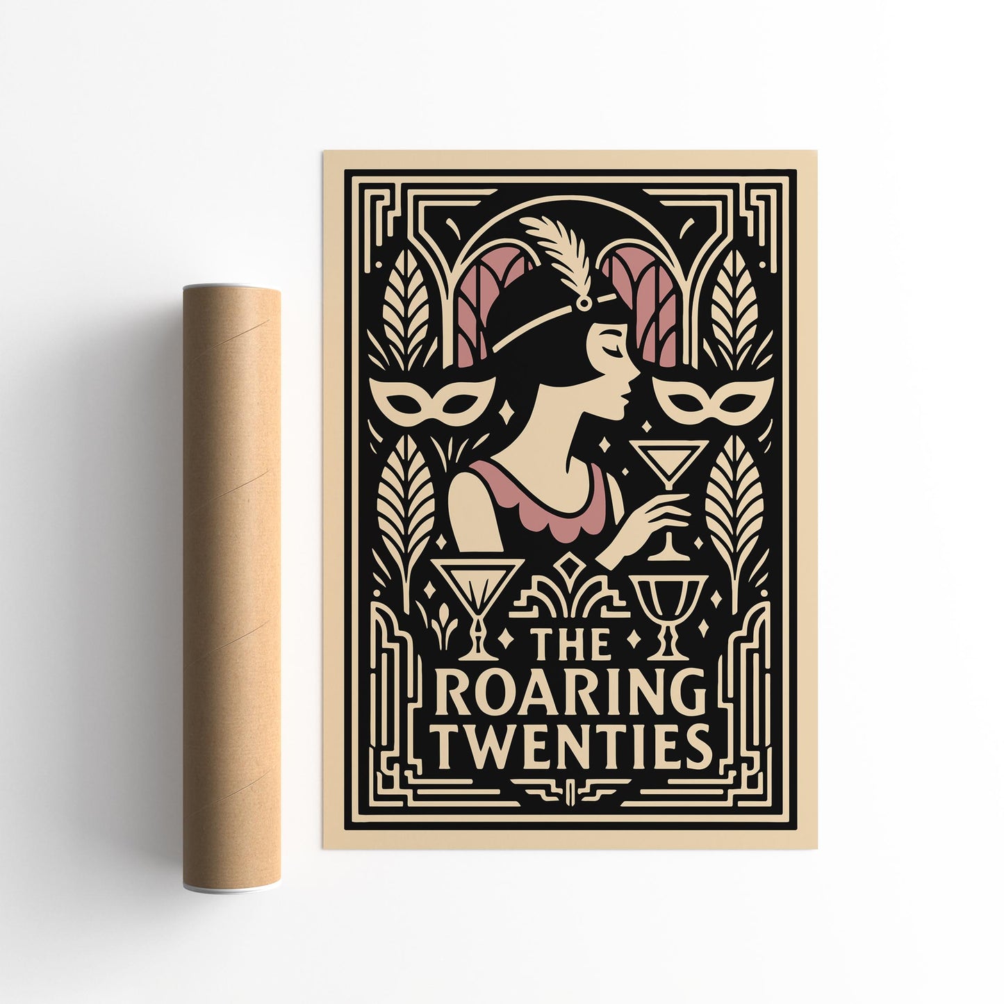 The Roaring Twenties Poster - Art Deco Music Art Print