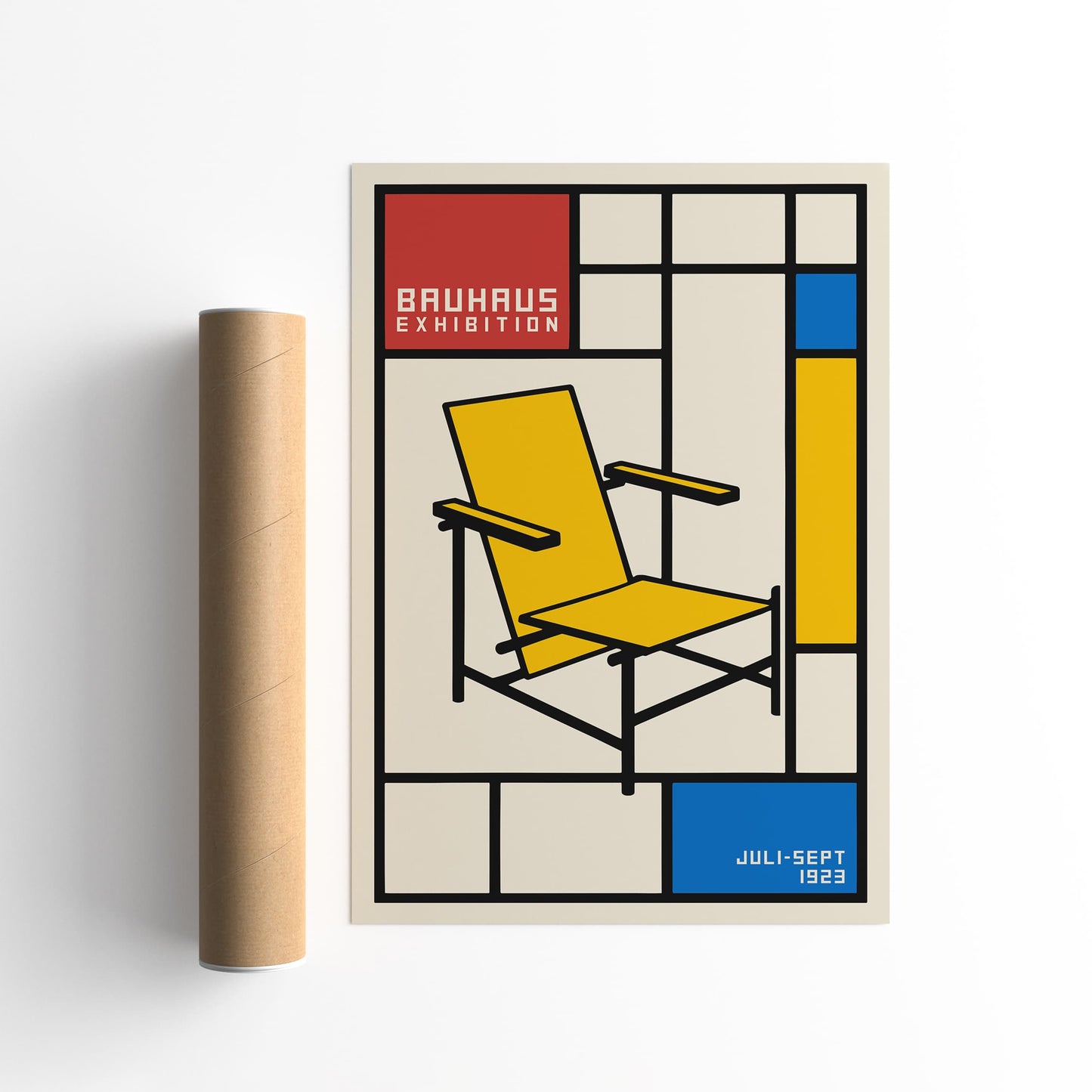 Bauhaus Exhibition Chair Poster