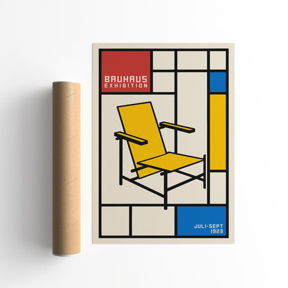 Bauhaus Exhibition Chair Poster
