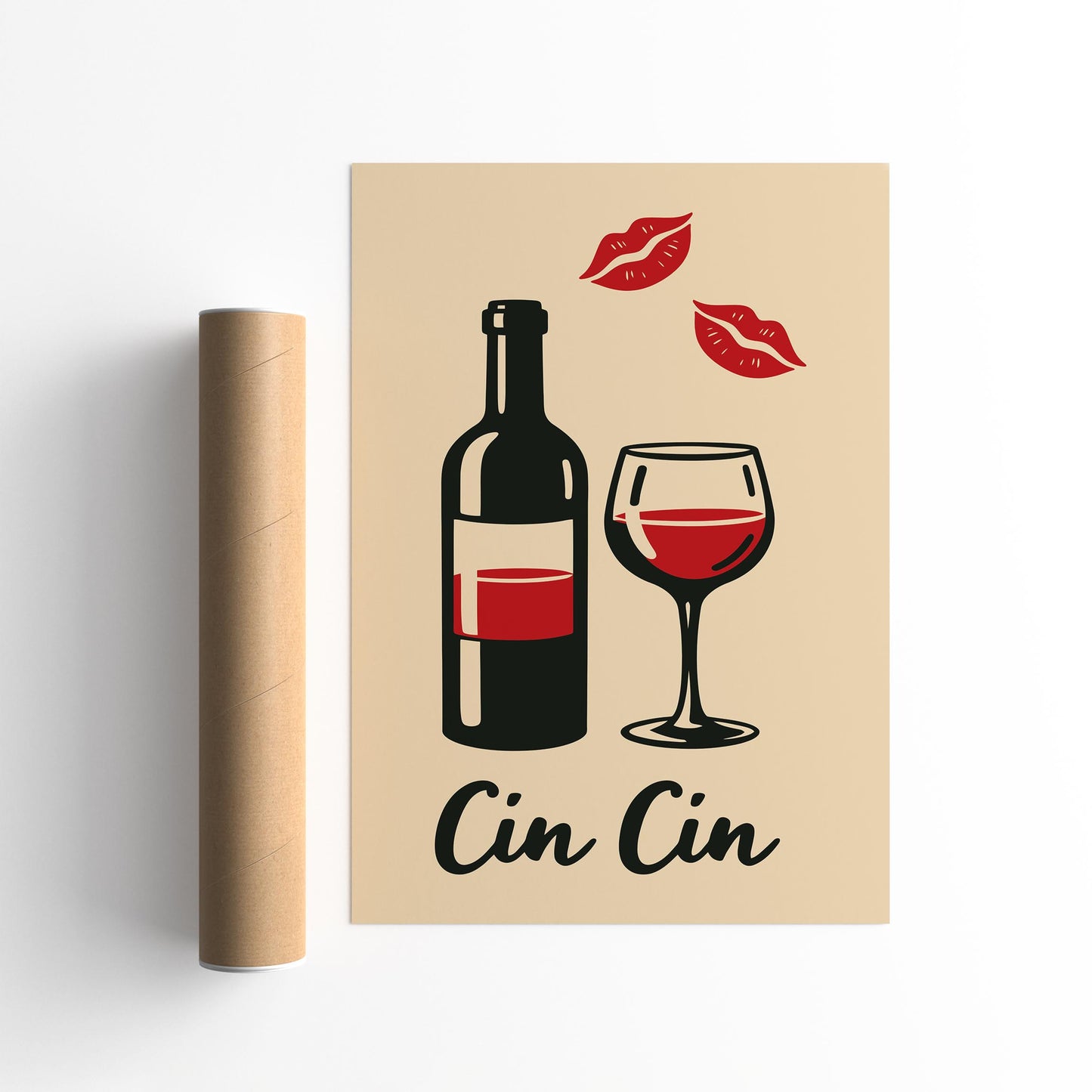 Cin Cin Wine Poster