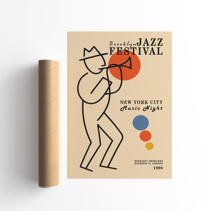 Brooklyn Jazz Festival Poster