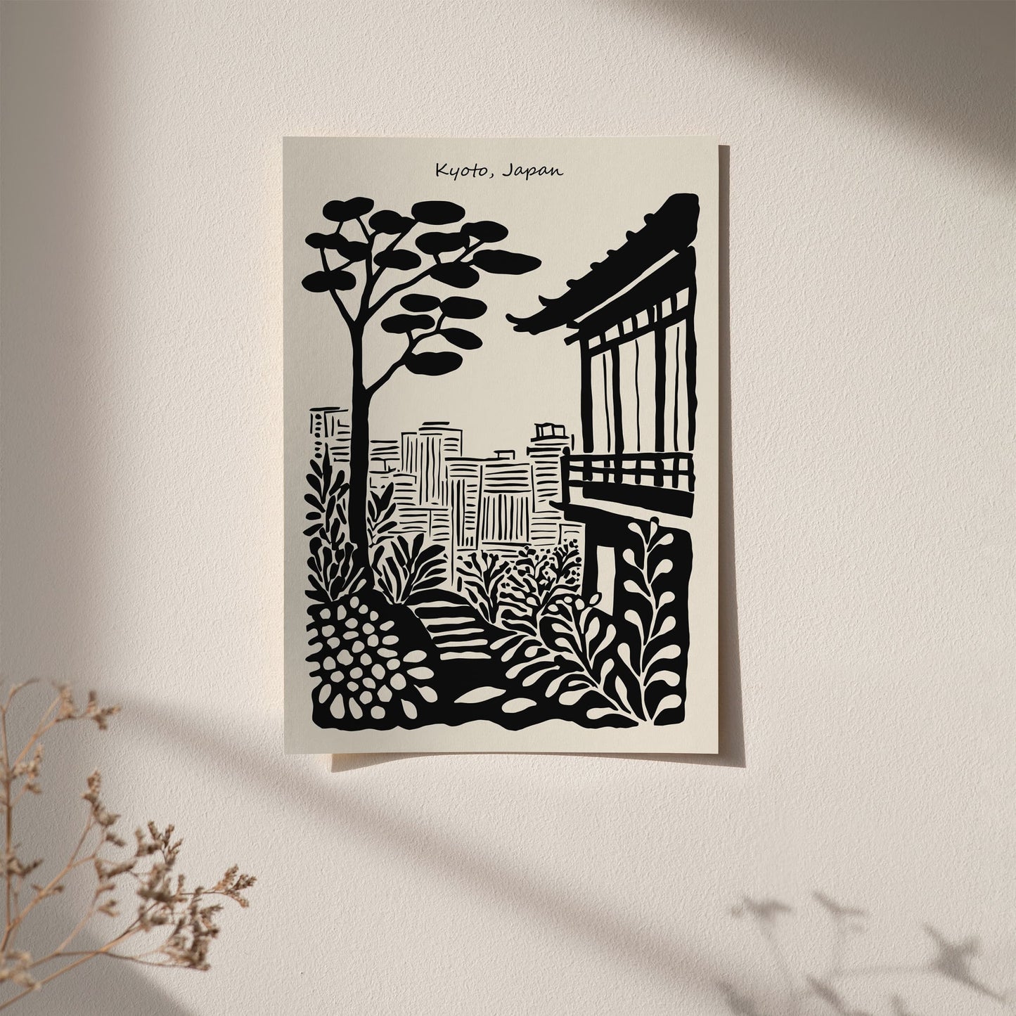 Kyoto Japan Travel Poster