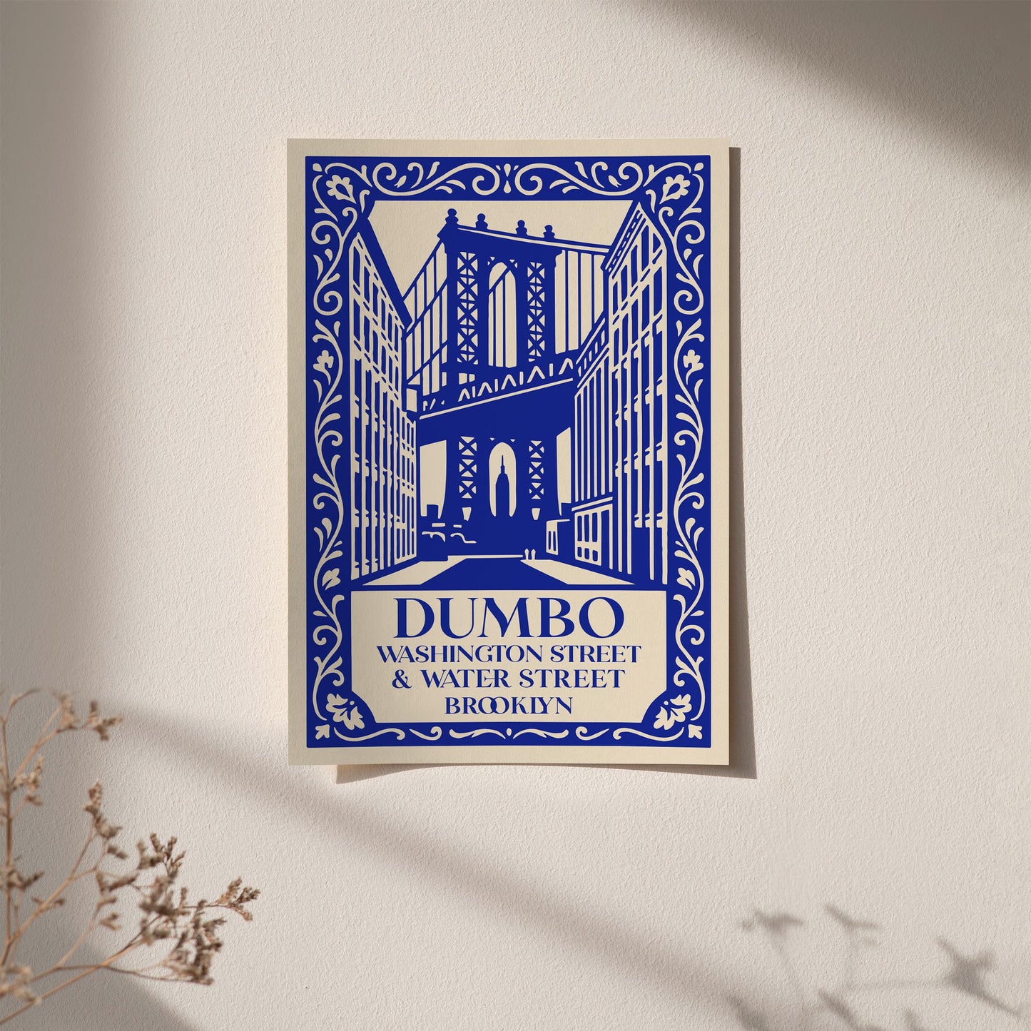 DUMBO Brooklyn NYC Poster 2026