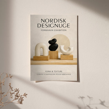 Scandinavian Modern Exhibition Poster