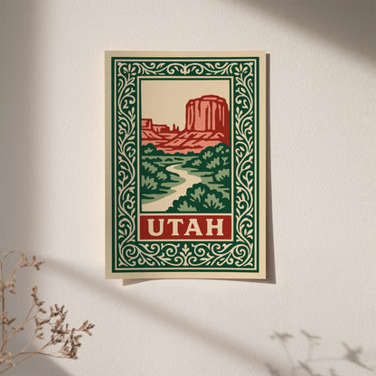 Utah Landscape Poster