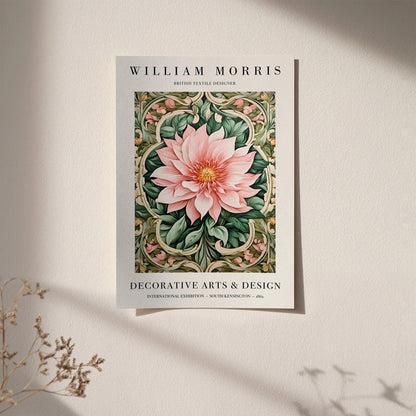 Art Nouveau W. Morris Floral Poster