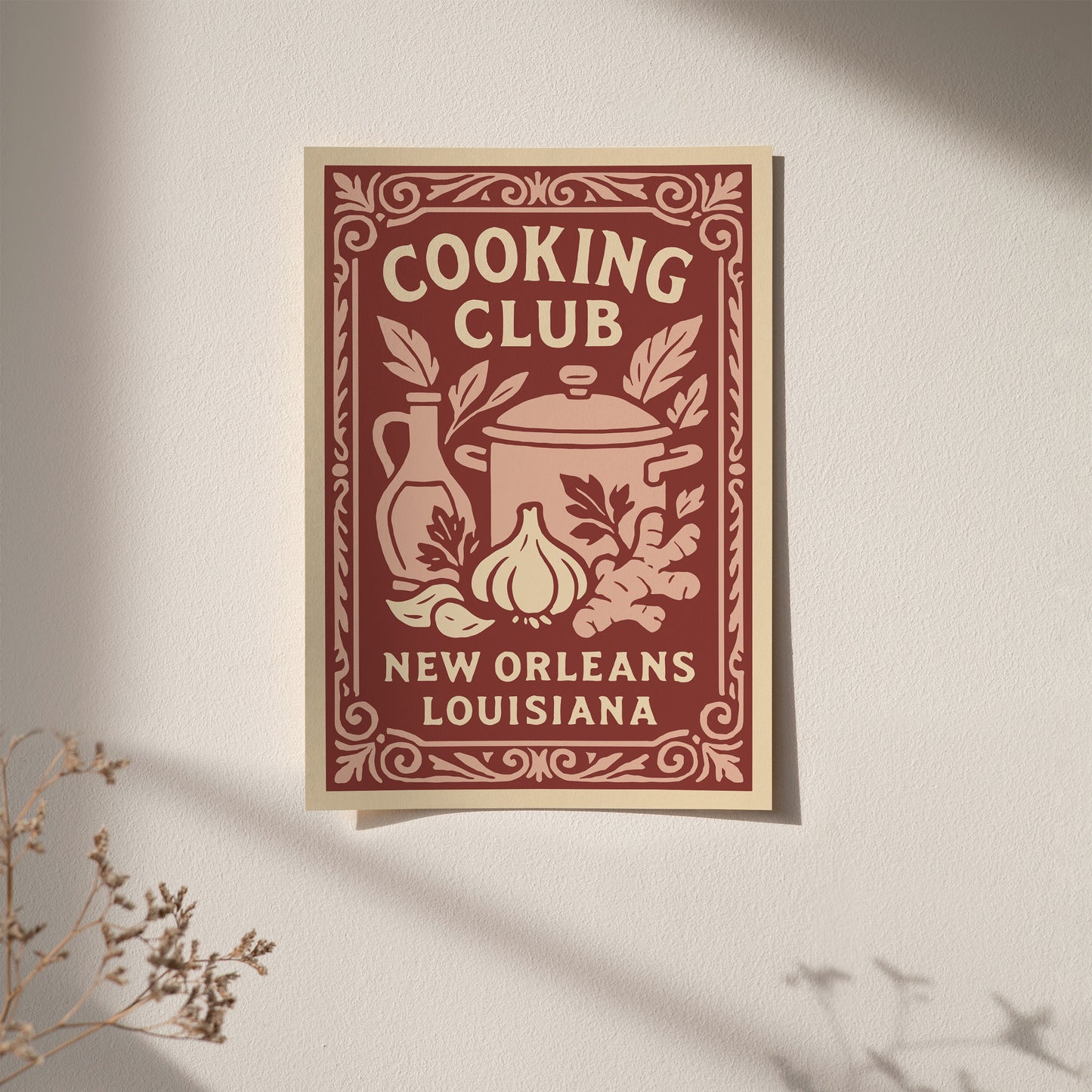 Cooking Club New Orleans Poster 2026