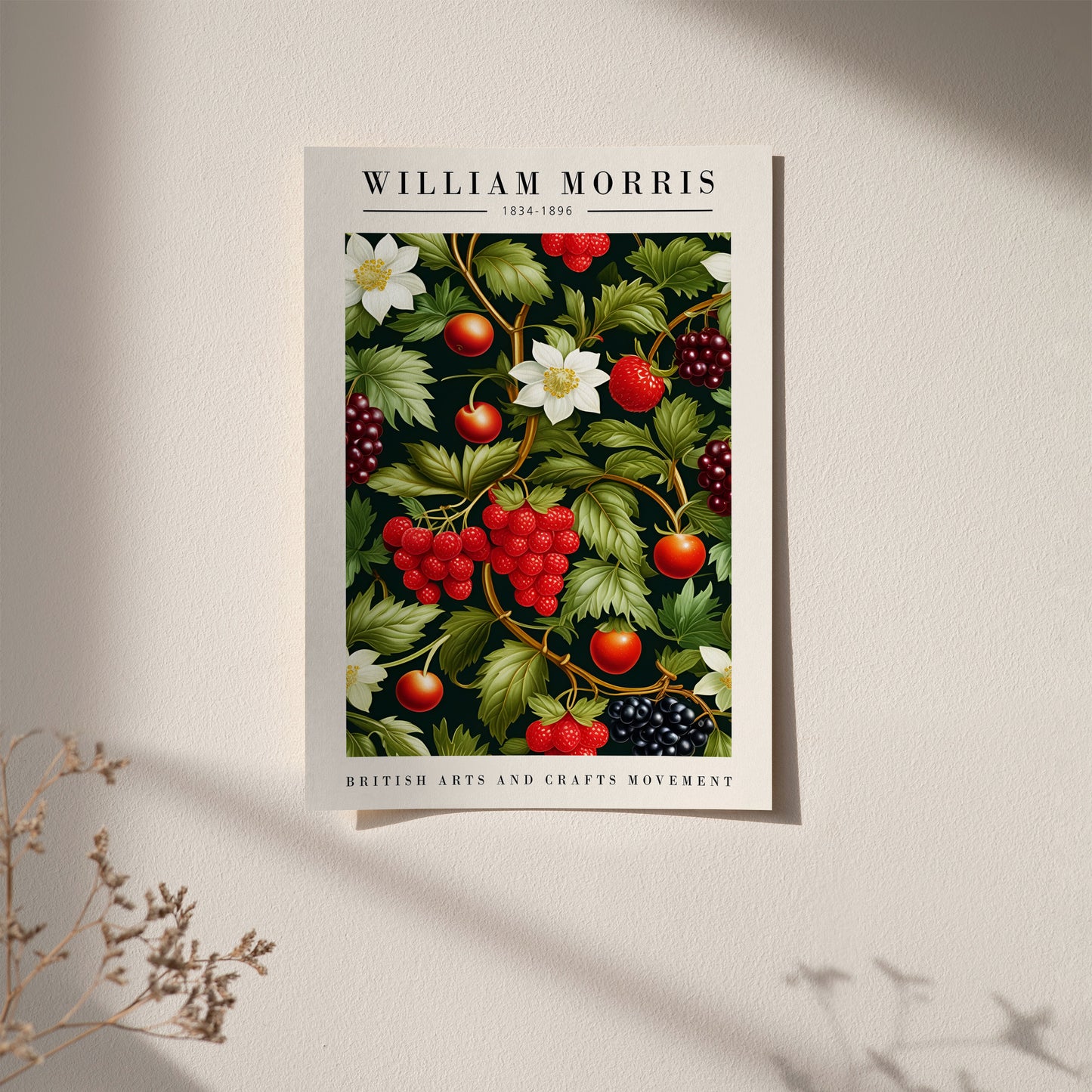 William Morris Herbaceous Poster
