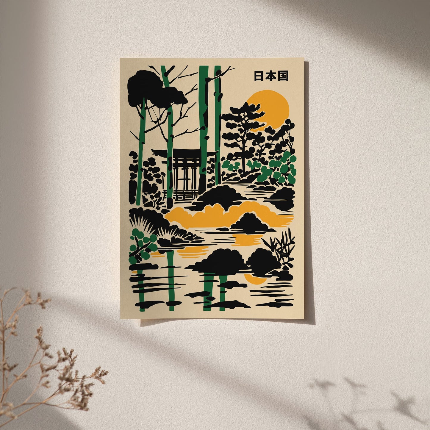 Japan Travel Scenic Poster