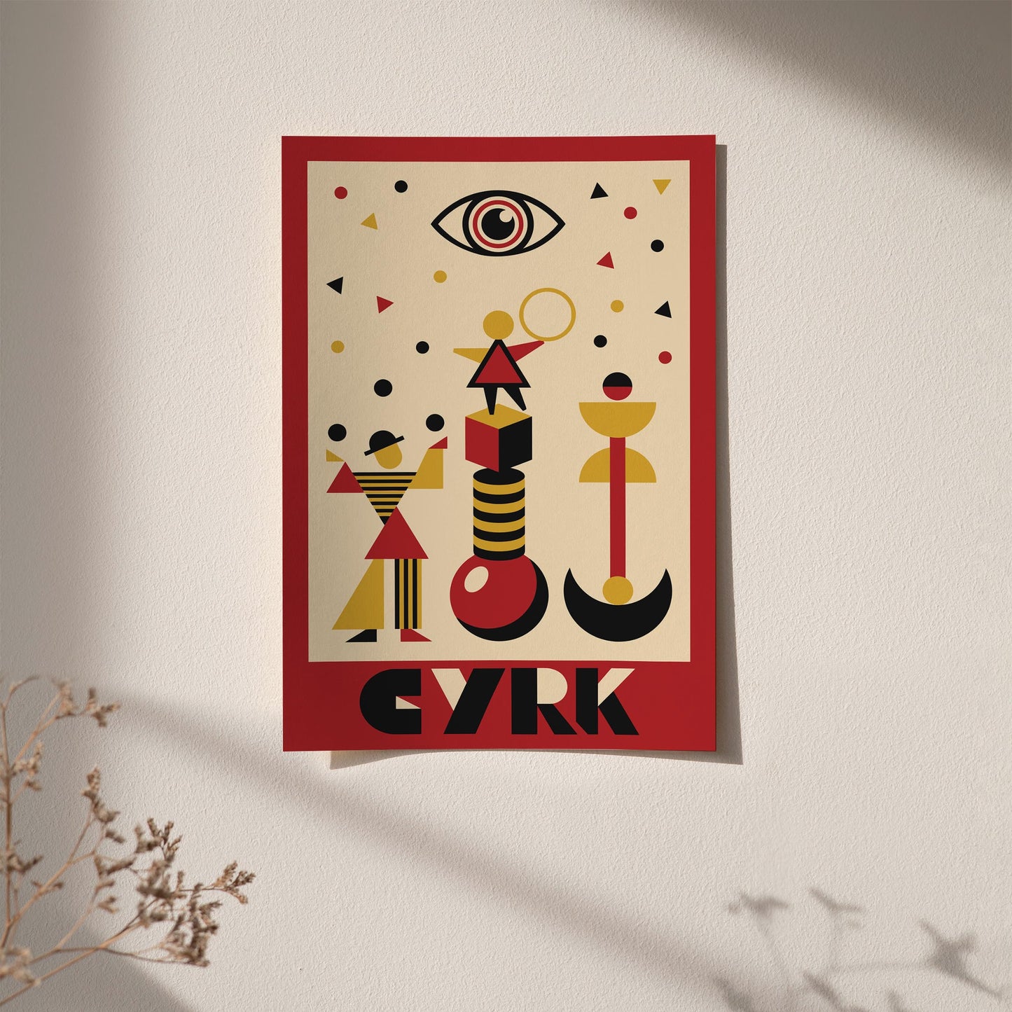 Polish Circus Vintage Poster