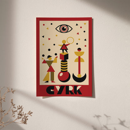 Polish Circus Vintage Poster