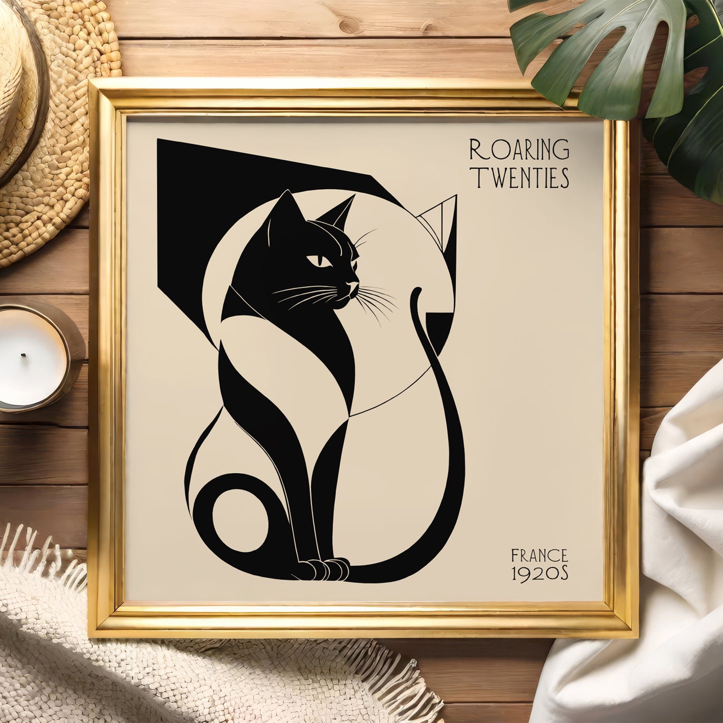 Roaring Twenties Square Art Print