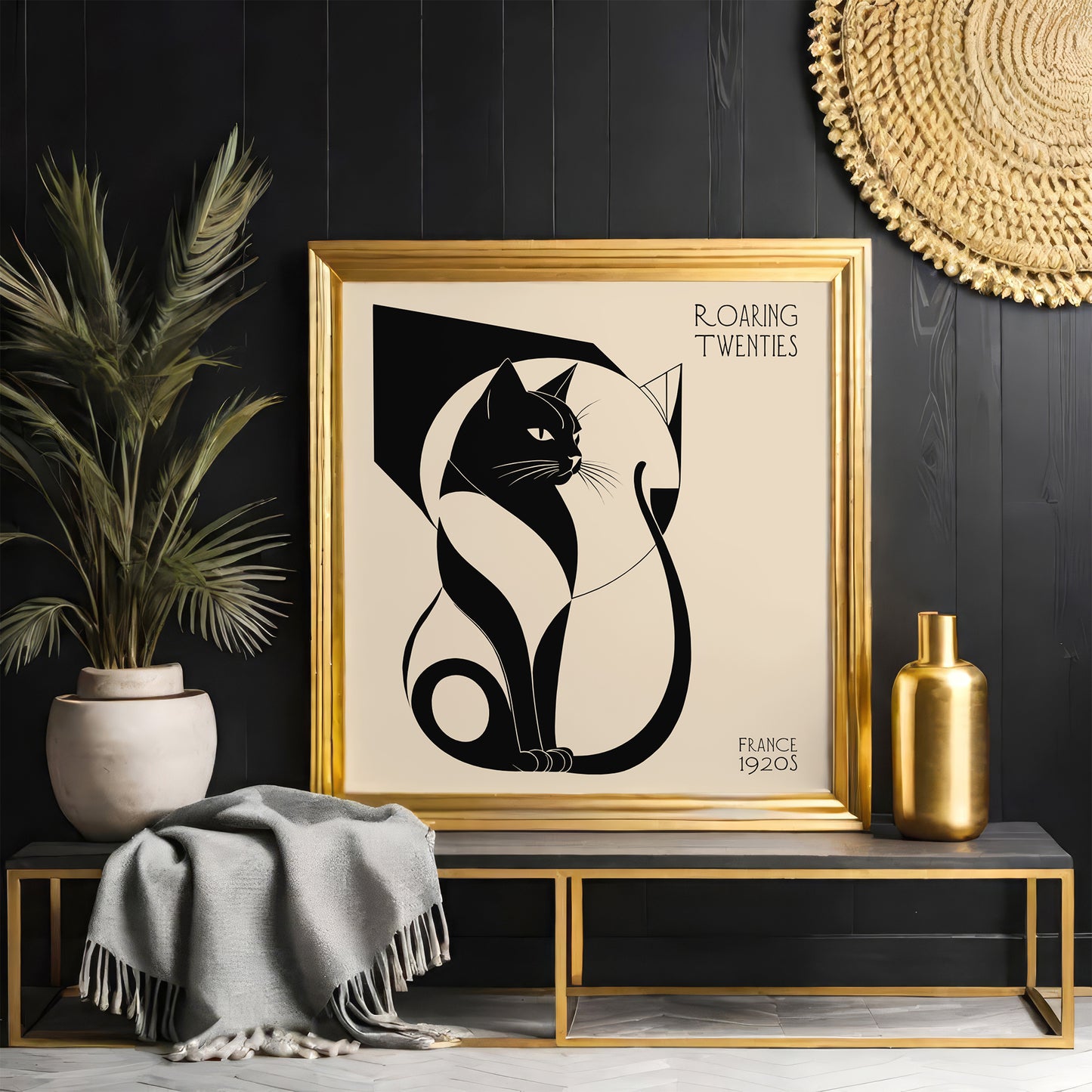 Roaring Twenties Square Art Print