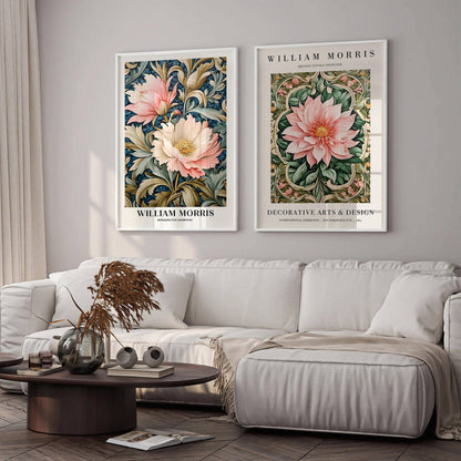 Art Nouveau W. Morris Floral Poster