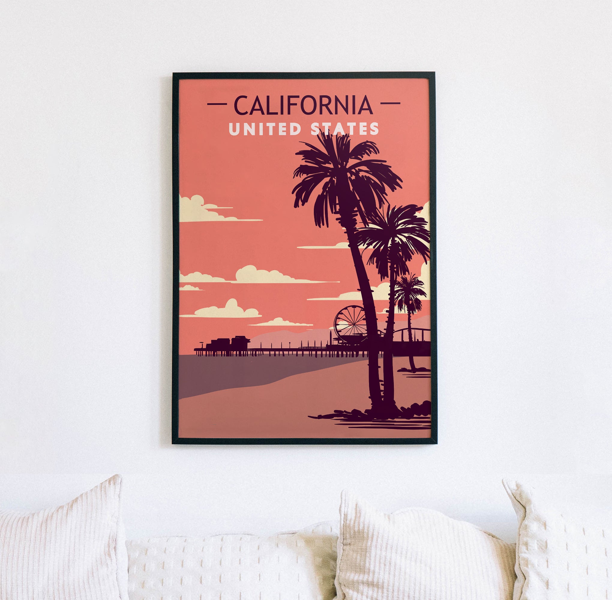 California Travel Poster | Iconic Posters, Original Art Prints ...