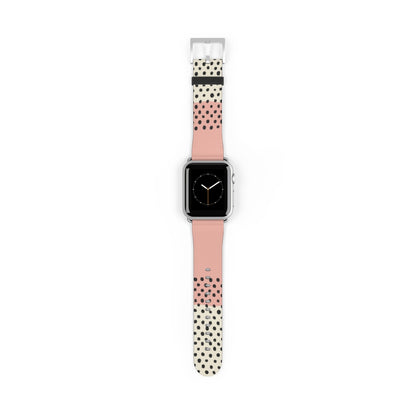 Pink Abstract Apple Watch Band