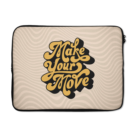 Make Your Move - Groovy MacBook Sleeve