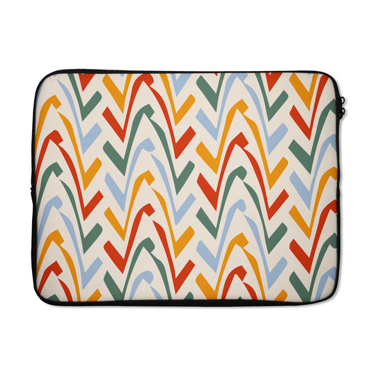 Abstract Folk Laptop Case