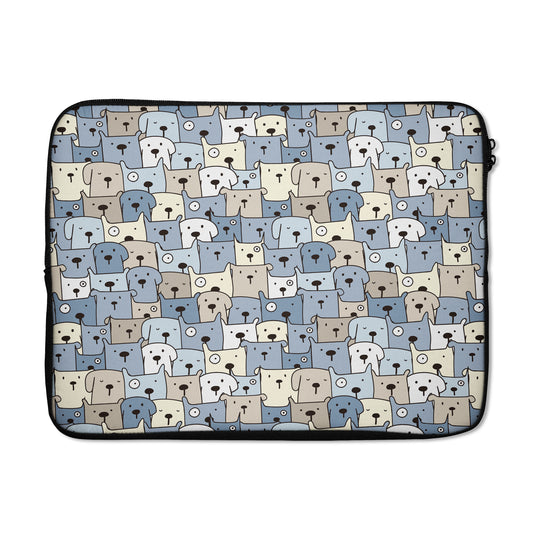 CUTE DOGS LAPTOP SLEEVE