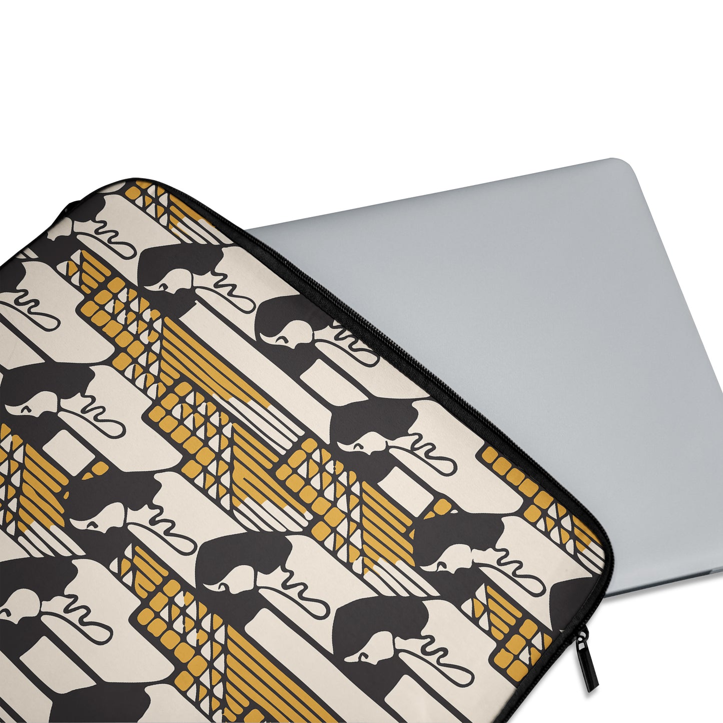 MacBook Sleeve with Art-Nouveau Pattern
