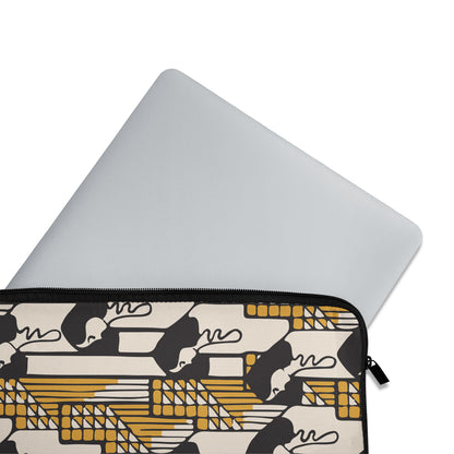 MacBook Sleeve with Art-Nouveau Pattern